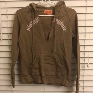 Light brown Juicy Couture hoodie